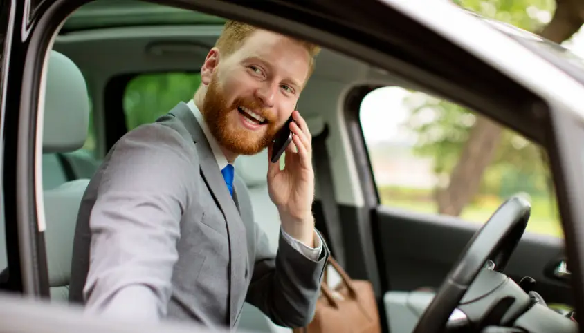 How does smart business telephony work?